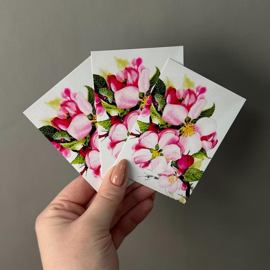 Букетная открытка №11