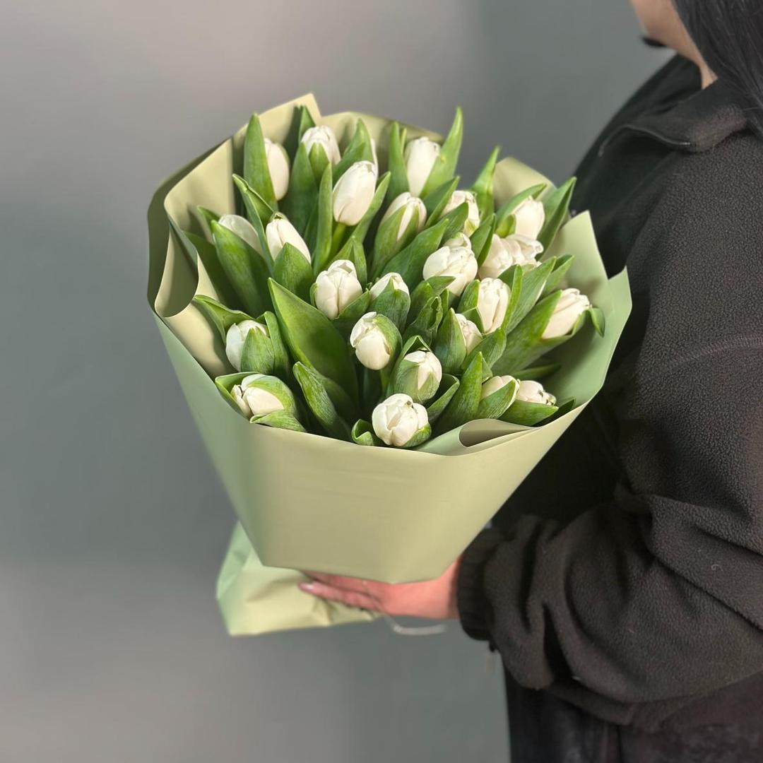Букет с тюльпанами №9