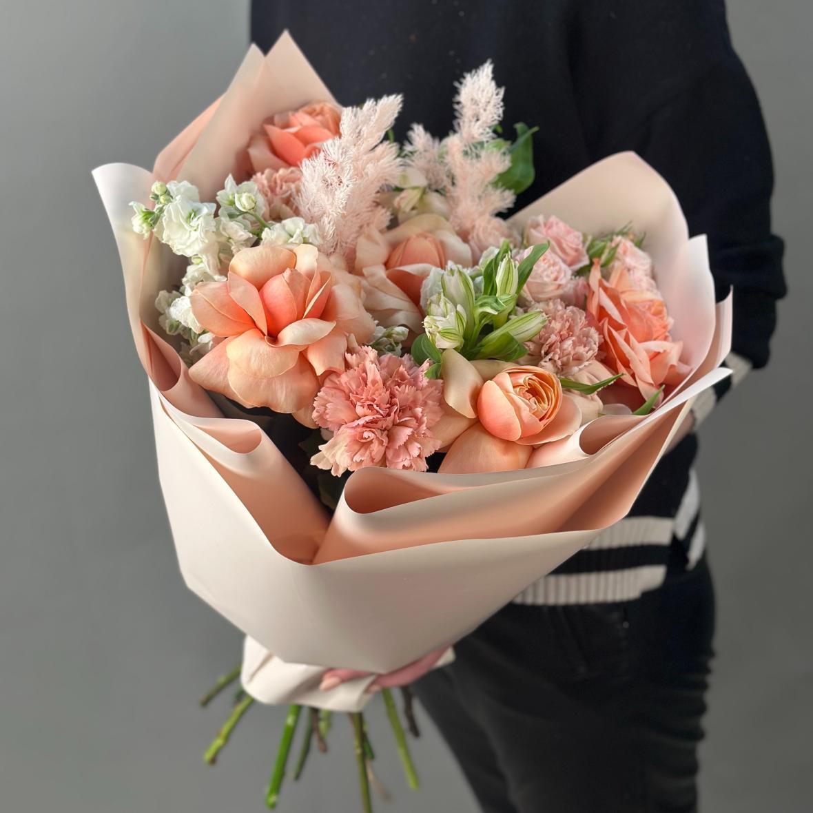 Букет персик