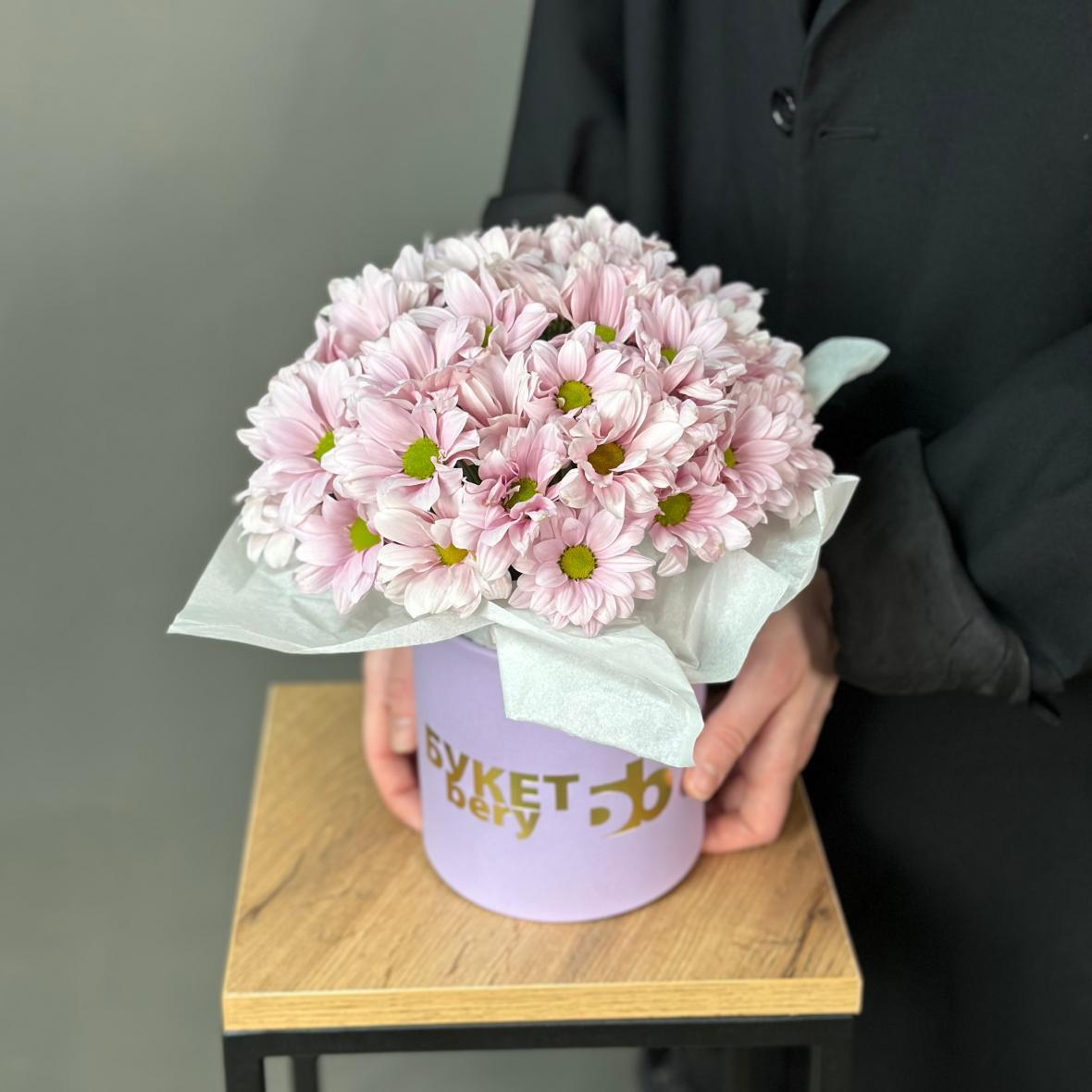 Композиция с Хризатемой розовой