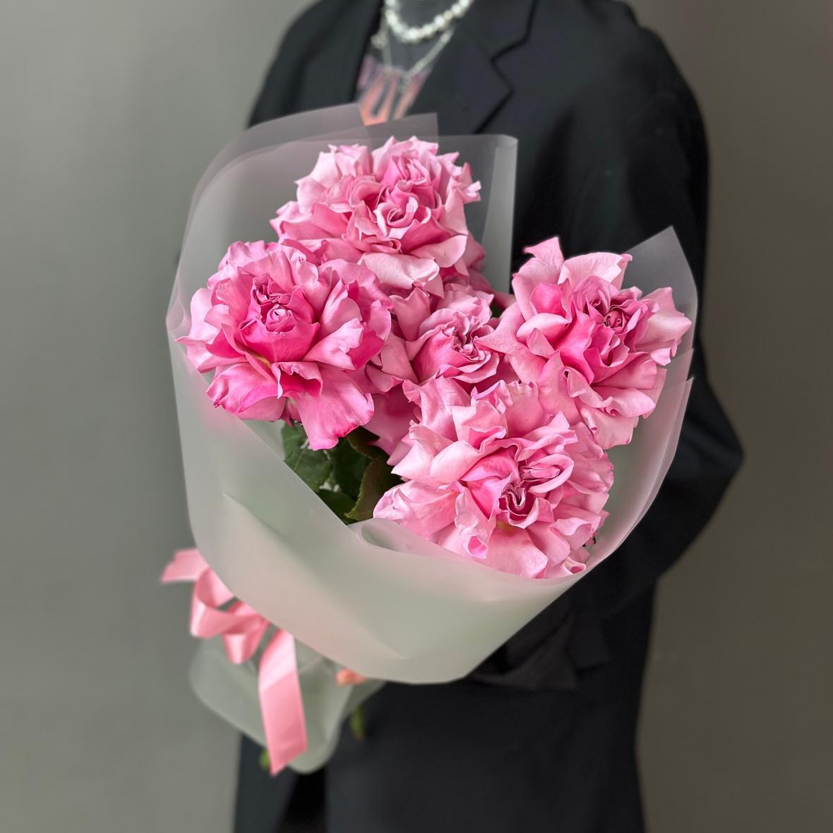 Букет из розы Эквадор (Кантри Блюз)